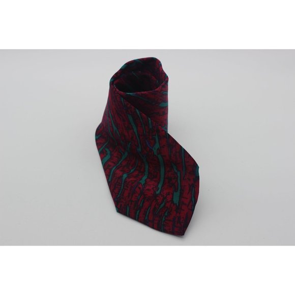 Vintage Stonehenge Molecular Expressions scientific meteorite‎ print silk tie - Picture 13 of 13